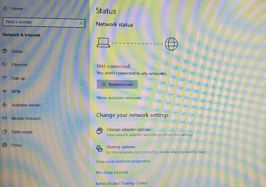 DNS error on windows 10