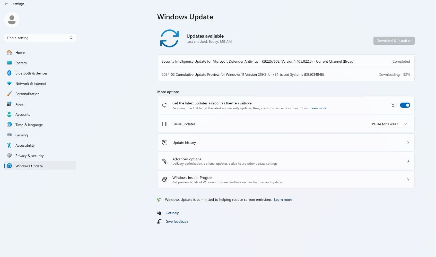 Download Windows 11 KB5034848