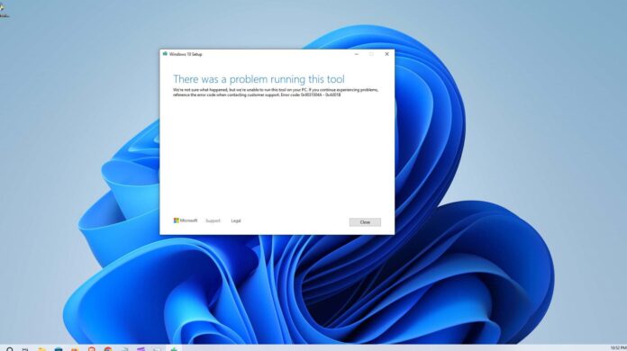 Windows Media Creation Tool Not Working